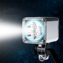 Intelligent LED Headlights bluetooth Speaker Audio Voice Navigation Waterproof For Motorcycle  lectric Bike