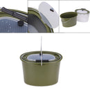 Portable Fishing Water Pail Camping Bucket Travel Hunting Barrel Fishing Bucket