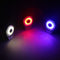 XANES STL02 Smart Bike Tail Light USB Charging Warning LED MTB Round Rear Back Safety Lantern