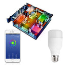 E27 7W Dimmable RGBW WIFI APP Control LED Smart Light Bulb for Alexa Google Home AC85-265V