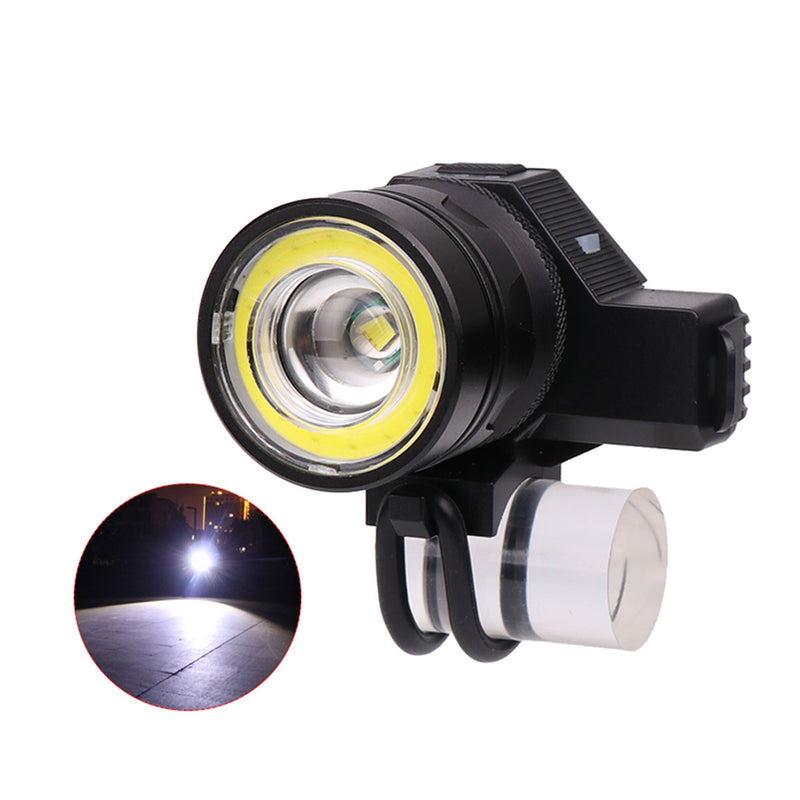 50000LM T6 COB LED Rechargeable Headlamp Zoomable Bike Bicycle Head Light Lamp