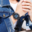 SKMEI 1545 Alarm Chronograph Luminous 5ATM Military Style Sports Men Watch Digital Watch