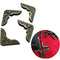 20Pcs Practical Iron Metal Book Corner Scrapbooking DIY Photo Albums Menus Folders Flower Printed Protectors Decorations Supplies