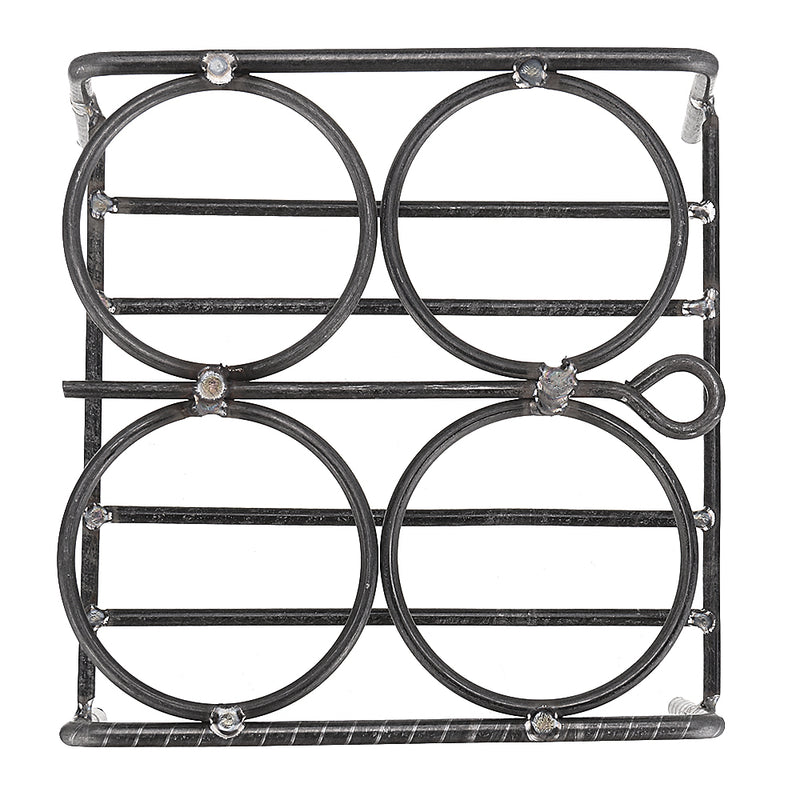 4/6 Holes Places Circular Crucible Rack Nickle Chrome Wire Welding Wire Crucible Support Stand Crucible Shelf