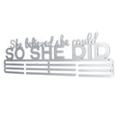 48cm Metal Steel Sport Medal Holder Hanger Display Rack Ideal Gift Decor Running Decorations