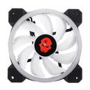 Coolmoon 1PCS 120mm Adjustable RGB LED Light Computer Case PC Cooling Fan with IR Remote Controller