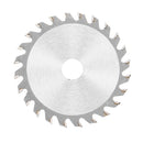 Drillpro 5pcs 85mm Saw Blade 24 Teeth 15mm Bore Circular Cutting Disc Woodworking Tool