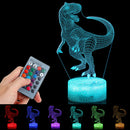 3D Illusion Night Light Touch Remote Control Home Decor Table Desk Sleeping Lamp