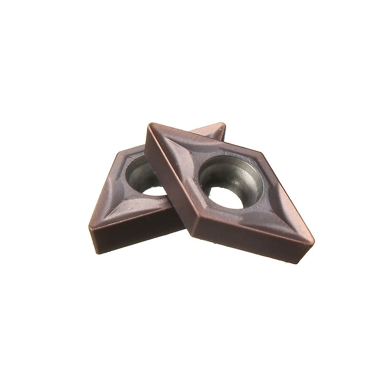 10pcs DCMT070202 Carbide Inserts for SDJCR1010H07 Turning Tool Holder