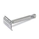 Traditional Handle Double Edges Safety Razor Manual Beard Care Stainless Steel Shaver Shaving Tool