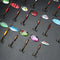 ZANLURE 30pcs Metal Fishing Lure Minnow Poper Pike Salmon Bait Bass Trout Fish with Hook
