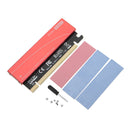 JEYI NVME M.2 PCI-E X16 2280 Expansion Card Gold Bar Aluminum Sheet Thermal Conductivity