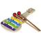 IRIN Orff Trumpet 5 Tones Aluminum Piano Random Pattern Music Instrument for Children