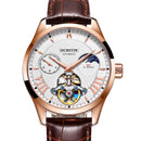 OCHSTIN GA6120 Luminous Display Moon Phase Automatic Mechanical Watch Full Steel Men Watch