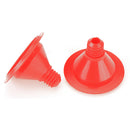 Drillpro 10pcs Universal Glue Nozzle Glass Glue Tip Mouth Nozzle with Base