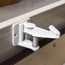 5/10/15Pcs No Drilling Cabinet Door Lock Child Safety Keys Lock Adhesive Locking