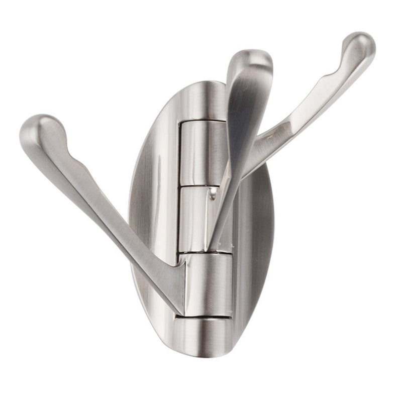 Honana Multipurpose Heavy Duty Solid MetaWall Mount Triple Swing Arms Hanging Home Hooks