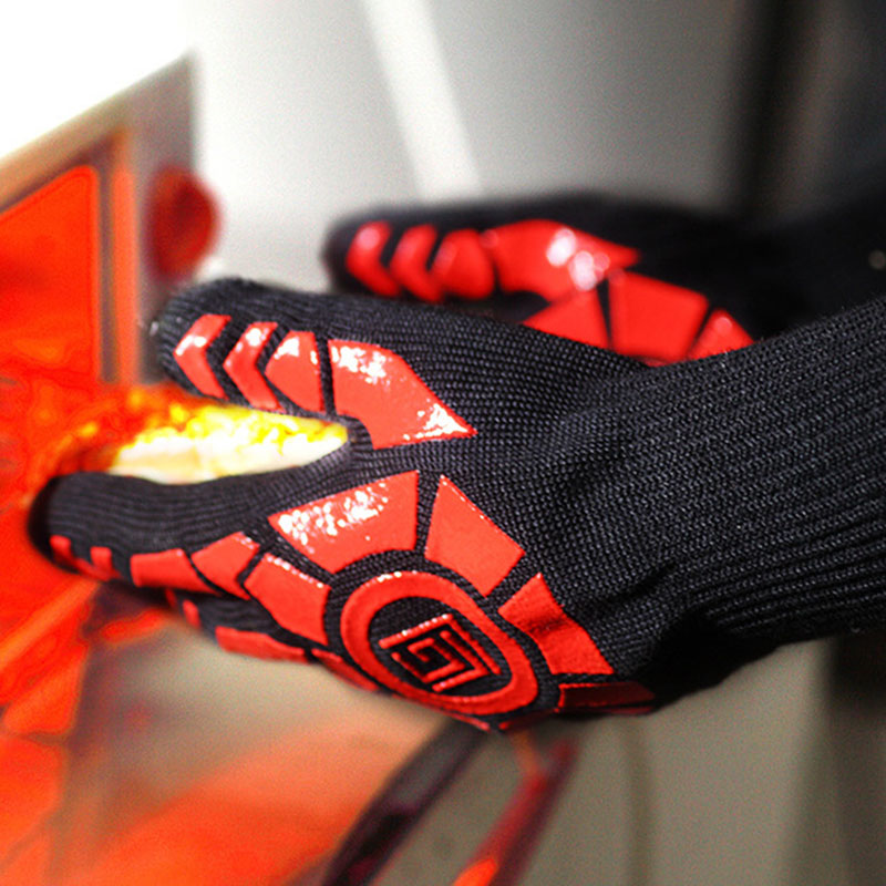 High Temperature Resistant Glove Microwave Oven Picnic Wild Anti-scalding Silicone Cooking Glove