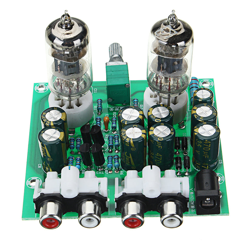 Aassembled AC 12V 1A 6J1 Preamp Tube Preamp Amplifier Board PreAmplifier Module