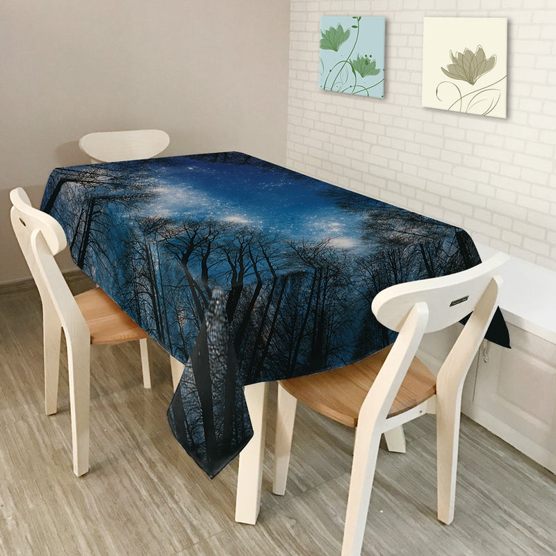 KCASA KC-TC2 American Style Creative Landscape Tablecloth Waterproof Oil Proof Tea Tablecloth Home