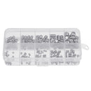 Suleve MXSH1 200Pcs Stainless Steel Set Grub Screw Allen Hex Socket Cup Point Assortment M3/M4/M5
