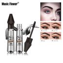 Music Flower 4 Colors Waterproof Non-marking Mascara Eyebrow Gel Quick-drying