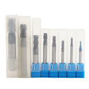 8pcs 2-12mm Carbide End Mill 4 Flutes Tungsten Steel Milling Cutter CNC Tools Set