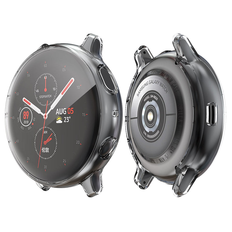 Enkay Transparent Full Cover Scratch Resistant TPU Watch Cover for Galaxy Watch Active 2 44mm