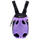 Multicolor Pet Carrying Backpack Pet Outdoor Chest Bag Travel Portable Backpack
