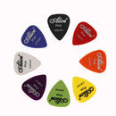 Zebra 50Pcs Electric Guitar Thumb Finger Picks with Case 0.58/0.71/0.81/0.96/1.20/1.50mm Thickness