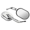 10mm Universal Chrome Motorcycle Mirrors Rear View Side Mirror For Harley/Suzuki/Honda