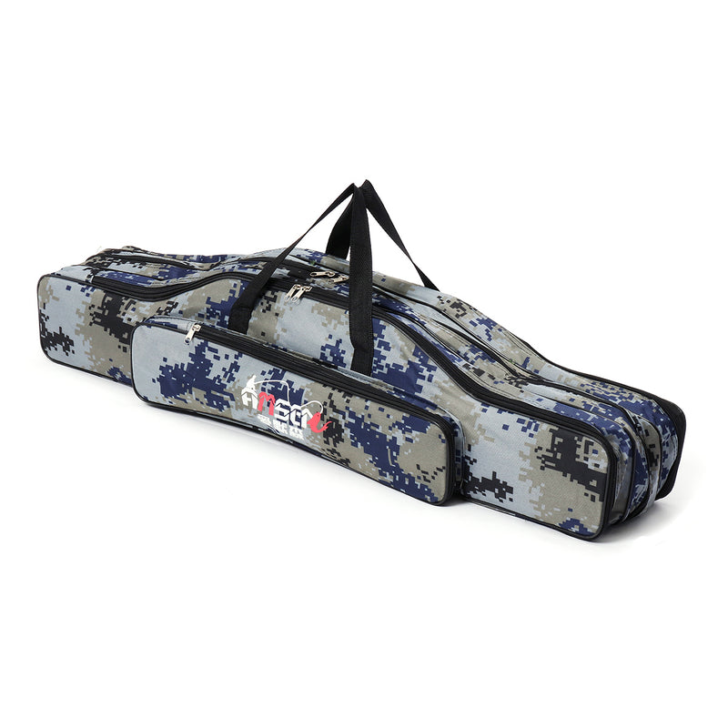 ZANLURE 80cm/90cm Folding Fishing Rod Carrier Multi-functional Fishing Pole Tools Storage Fishing Bag Case Fishing Gear Tackle