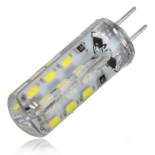 Kingso G4 3014 SMD 1.5W Non-dimmable Pure White LED Light Bulb for Car Boat Chandelier Indoor Use DC12V