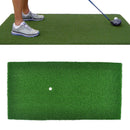 60x30cm Green Golf Practice Mat Indoor Training Backyard Hitting Grass Driving Holder