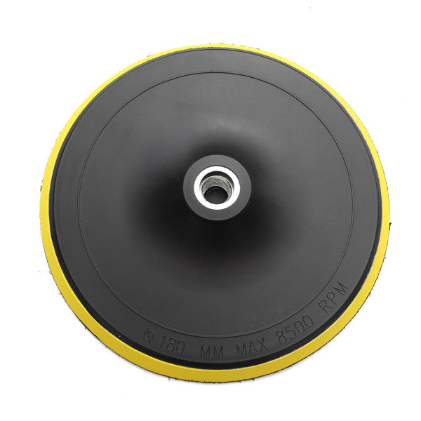 5pcs 7 Inch Polished Soft Wool Bonnet with Attachment Wheel Pad Polishing Tool