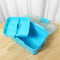 271717cm Mini HandHeld Double Deck Manicure Tools Storage Case Box Parts Storage Box