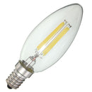 Dimmable E14 4W COB Edison Filament Bulb LED 400Lm Candle  Light Candle AC220V