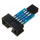 10 Pin To 6 Pin Adapter Board Connector For  ISP Interface Converter AVR AVRISP USBASP STK500 Standard