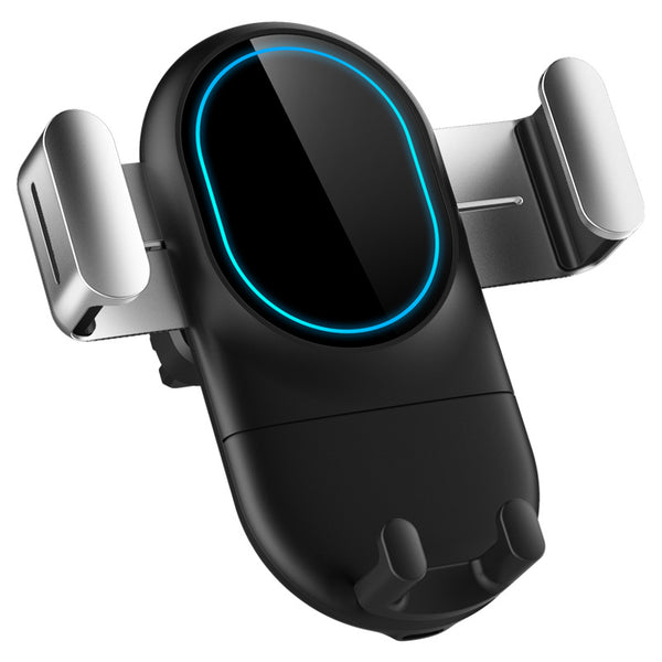 10W Qi Wireless Charger Fast Charging Air Vent Car Phone Holder 360 Degree Rotation For 4.0-6.5 inch Smart Phone