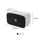 Paper Towel Dispenser Wall Mounted No-drilling Paper Shelf Holder Bathroom Coreless Toilet Tissue Dispenser Garbage Bags Holder Home Paper Extraction Dispenser (1 Layer Or 2 Layers to Optional)