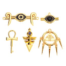 8 Pcs/ Set Anime Pendant Necklace Set Fashion Necklace Pendant Keychain DIY Jewelry Kits