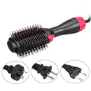 3 In1 One Step Hair Dryer and Volumizer Brush Straightening Curling Iron Comb