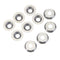 10pcs Round Carbide Inserts Cutter 16mm Diameter for Wood Turning