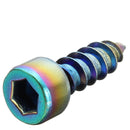 Motorcycle Scooter Stainless Steel Screw Colorful Hexagon Socket Screws Cap