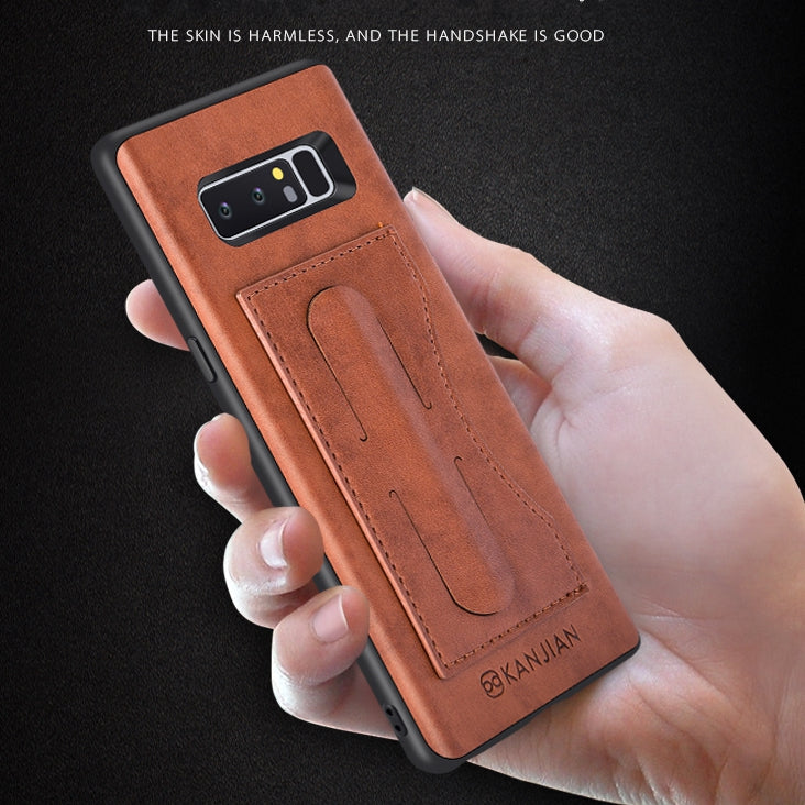Card Slot PU Leather Kickstand Magnetic Case for Samsung Galaxy Note 8