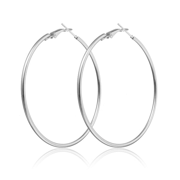 Exaggerated Large Circle Ring Hoop Women Earrings