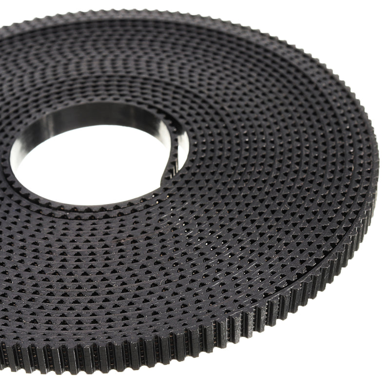 5 Rolls 5M Black PU Timing Belt T2.5-10MM Transmission Synchronous Belts for 3D Printer