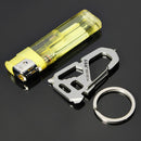 Sanrenmu SK014D Multi Tools Kit Nail Puller Wrench Opener Keychain