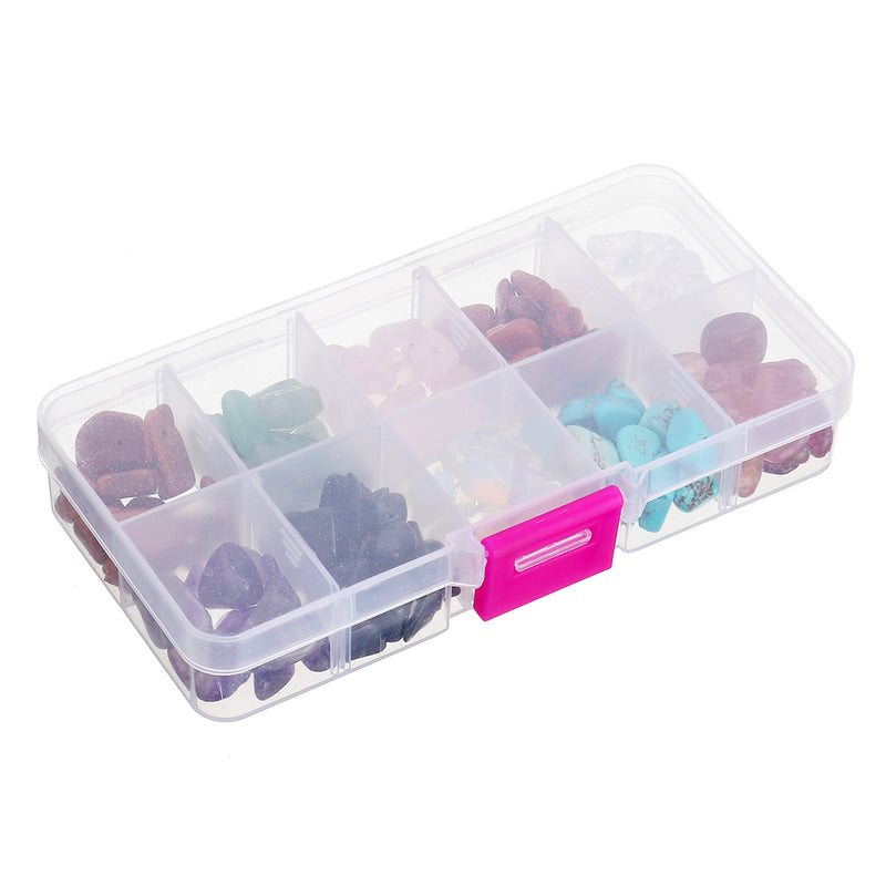 10 Colours 3 Size Natural Quartz Crystal Gem Stone Loose Beads Mineral Healing Gemstone