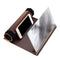 12" 3D HD Rollable Wood Phone Screen Magnifier Video Movie Amplifier For Smart Phone